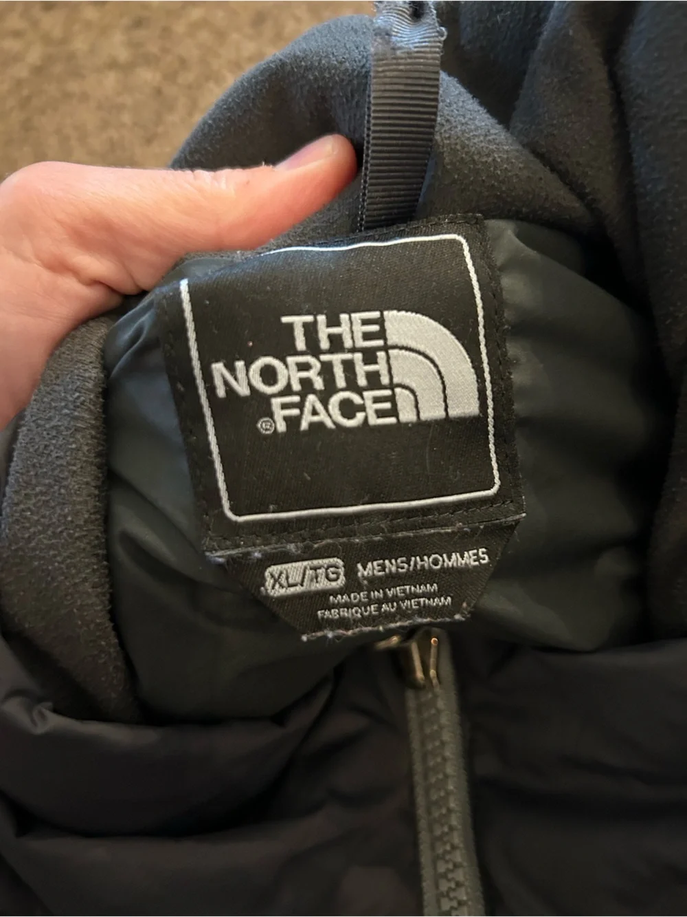 The North Face xl good